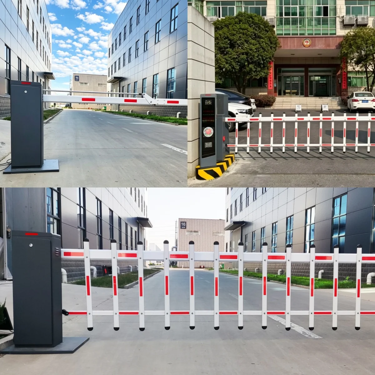 Swing Arm Parking Barrier Gate for Toll Plaza Entry and Exit - Smart Motorized Vehicle Access Control & Heavy-Duty Traffic Management System