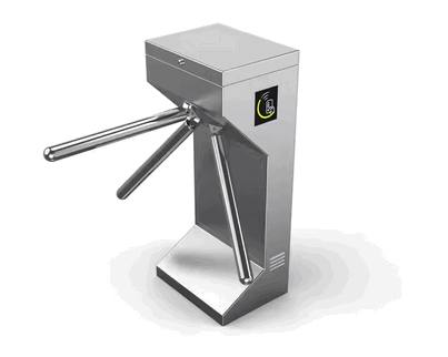 Tourniquet tripode semi-automatique en acier inoxydable 304 pour installations publiques