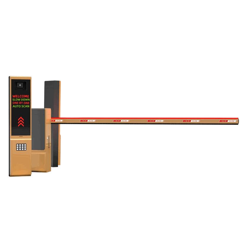 Équipement de barrière en aluminium polyvalent avec bras télescopique