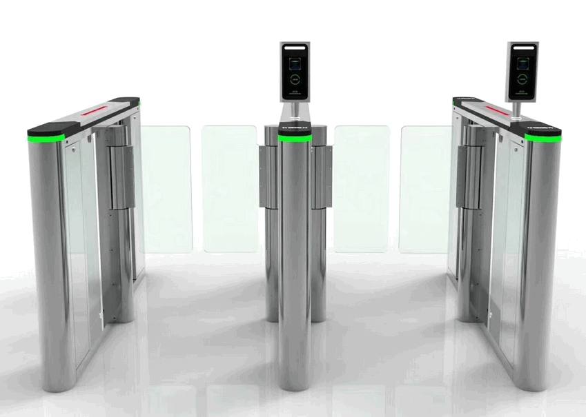 Sas optique RFID à grande vitesse pour halls d'entreprise