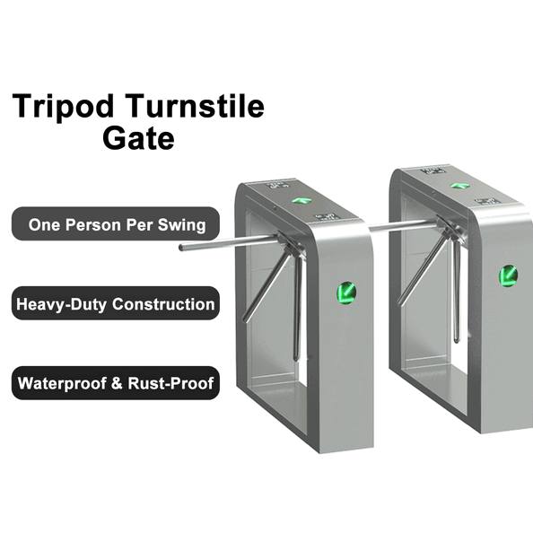 Tourniquet tripode pour immeubles de bureaux et communautés clôturées