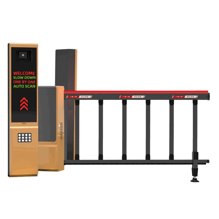 Heavy-Duty Automated Parking Gate with Integrated ANPR Camera System - Smart License Plate Recognition Vehicle Access Control & Boom Barrier Heavy-Duty Automated Parking Gate with Integrated ANPR Camera System - Smart License Plate Recognition Vehicle Access Control & Boom Barrier