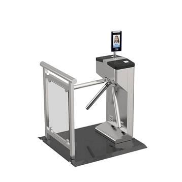 Tourniquet tripode semi-automatique en acier inoxydable 304 pour installations publiques