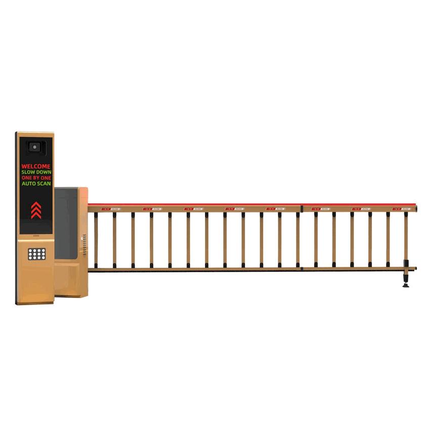 Ensemble de barrière automatique pour opérations de stationnement multi-sites