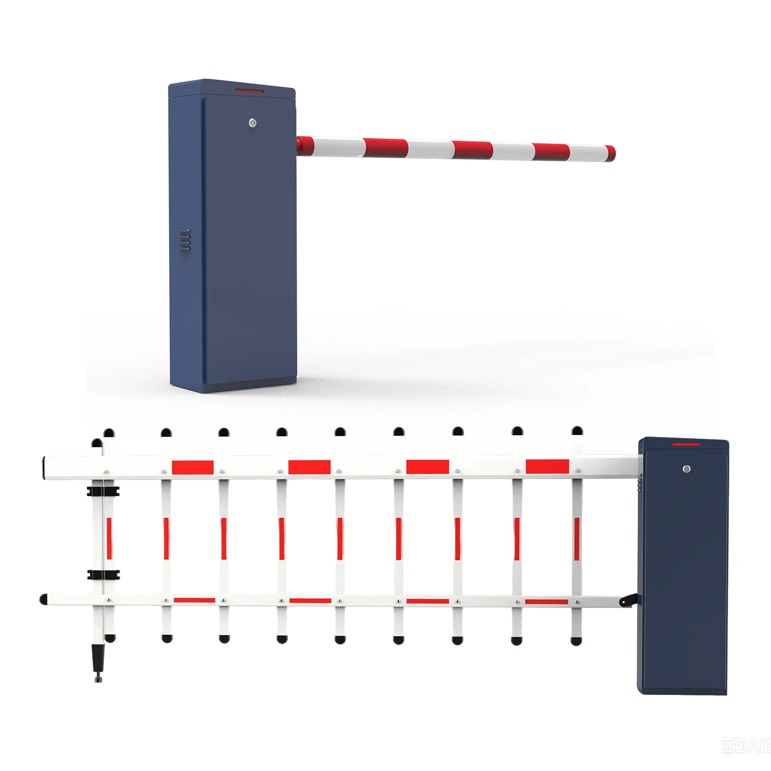 Barrière réglable intelligente 6 m avec télécommande 30 m
