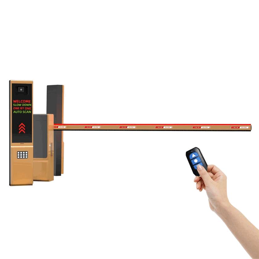 Barrière industrielle robuste pour chantiers de construction