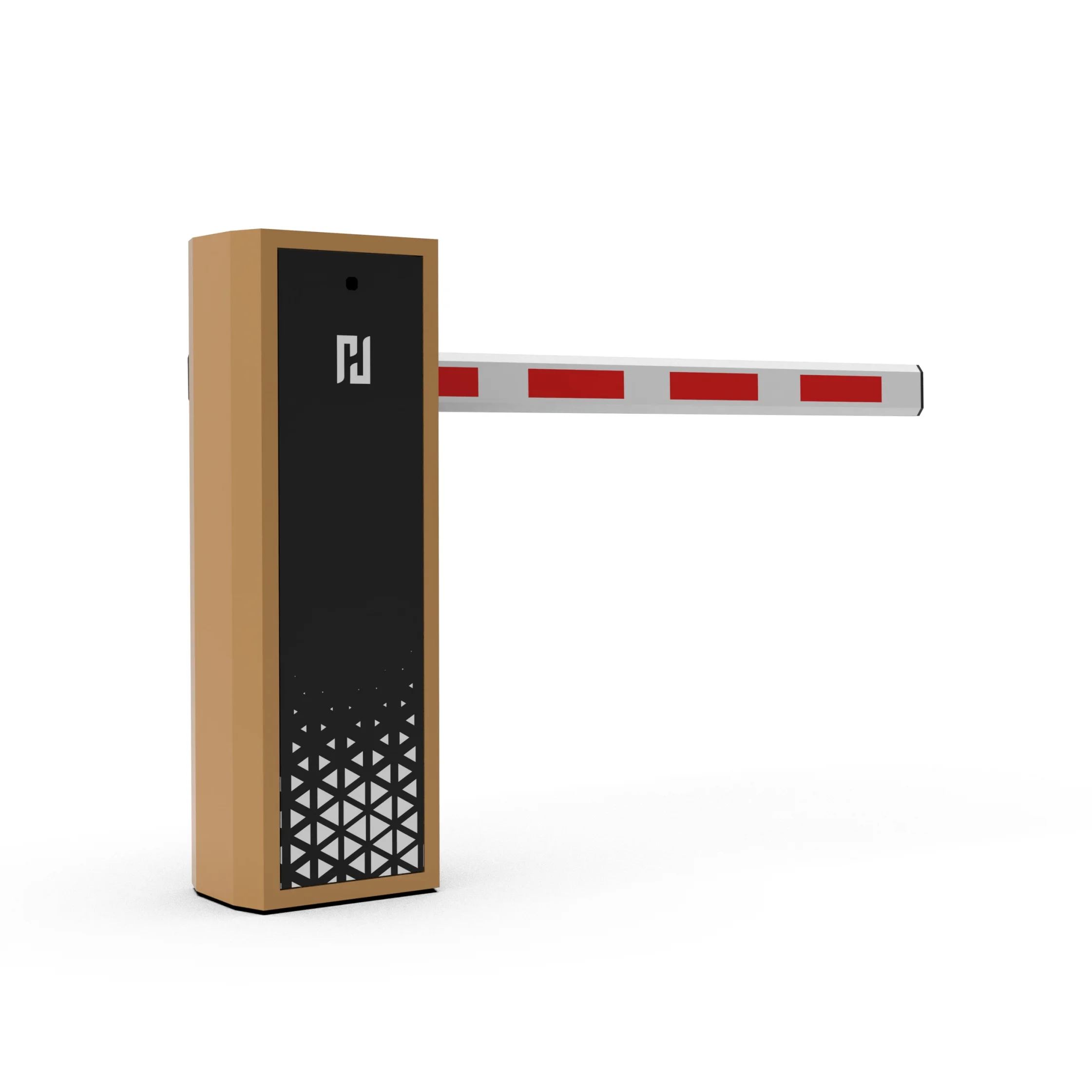 Barrière pliante automatique polyvalente pour le contrôle de la circulation