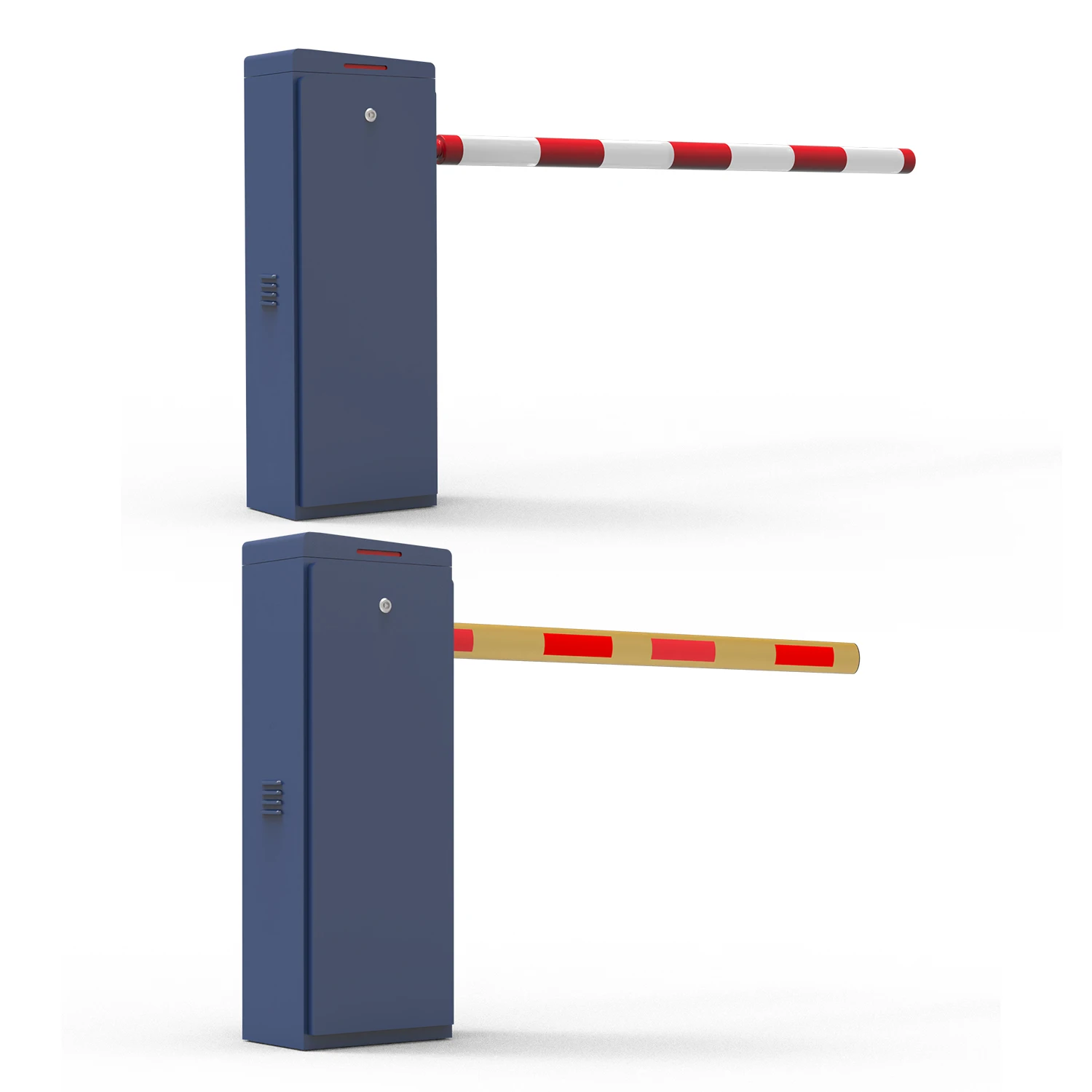 Barrière automatique robuste pour le contrôle d'accès routier résidentiel et commercial